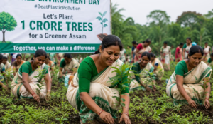 Assam Plans One Crore Tree Plantation Drive