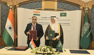 India and Saudi Arabia Sign Water Management Pact