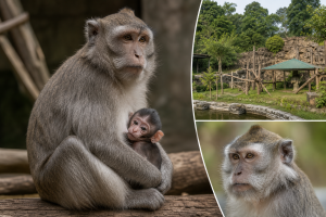 Meghalaya Zoo Records First Stump-Tailed Macaque Birth