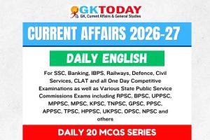 Daily Current Affairs Quiz: July 1, 2026