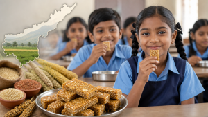 Andhra Pradesh Introduces Millet Chikki in Schools