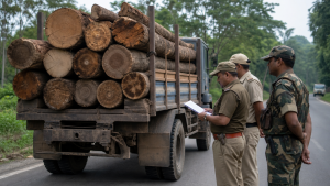 असम का ऑनलाइन ट्रांजिट पास सिस्टम कैसे रोकेगा अवैध लकड़ी का धंधा?