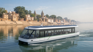 Electric Passenger Boats Launched on the Ganga
