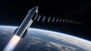 SpaceX Starship Deploys 20 Starlink Satellites