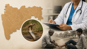 महाराष्ट्र में सर्पदंश अब अनिवार्य रिपोर्टिंग वाली बीमारी