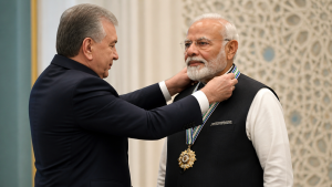 उज़्बेकिस्तान का सर्वोच्च सम्मान मोदी को, रिश्तों को नई रणनीतिक ऊंचाई