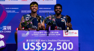 Satwik-Chirag Win Maiden China Masters Title