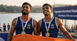 एशियन गेम्स में भारत को रोइंग से ऐतिहासिक कांस्य