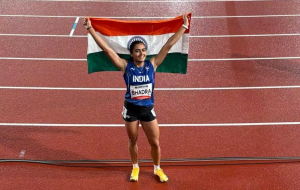हरिता भद्रा ने 200 मीटर में भारत को दिलाया कांस्य