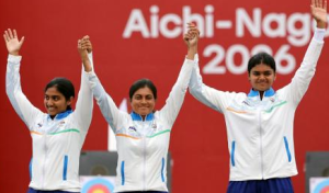 एशियाई खेलों में भारत की महिला कंपाउंड टीम ने रचा नया इतिहास