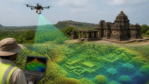 लक्कुंडी में LiDAR सर्वे से छिपे पुरातात्विक रहस्यों की तलाश