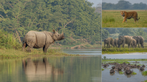 Major Protected Areas and Wildlife Sanctuaries of Assam