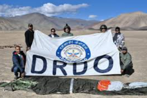 DRDO Conducts Maiden Live Jump of Advanced High-Altitude Parachute