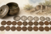 Ancient silver and copper coins found in Gopanahalli village, Karnataka