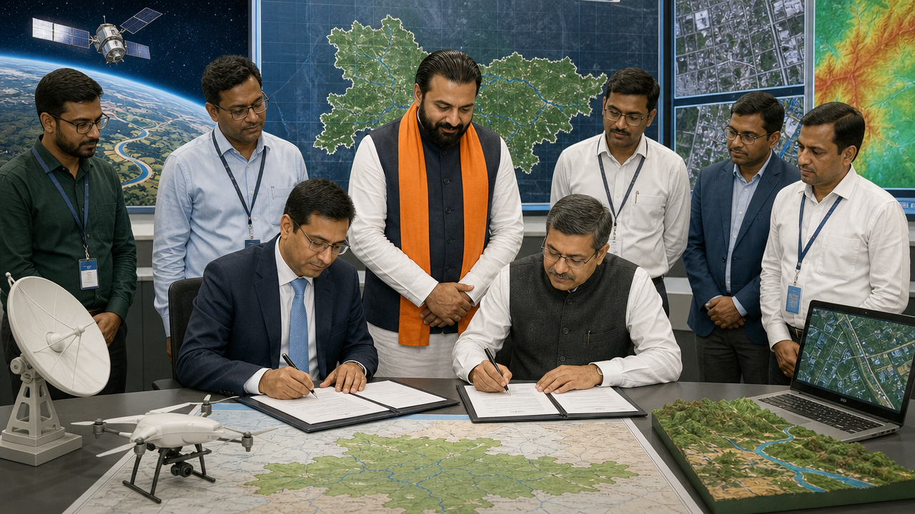 Bihar Remote Sensing Centre Signs MoU with Survey of India for ...