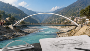 ₹32 crore approved for planned bowstring bridge linking Rishikesh and Muni Ki Reti paths