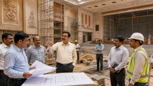 Mainpuri cultural centre, museum and auditorium complex is under construction