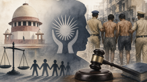 NHRC Seeks Report on Parading of Men in South Kolkata