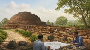 नेलकोंडापल्ली बौद्ध स्थल को वैश्विक विरासत पर्यटन केंद्र बनाने की पहल