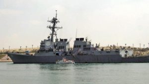 US Navy ship targeted in Yemenese missile attack